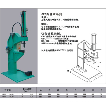 Fastener Insertion Presses (fully automatic or semi automatic with different models)